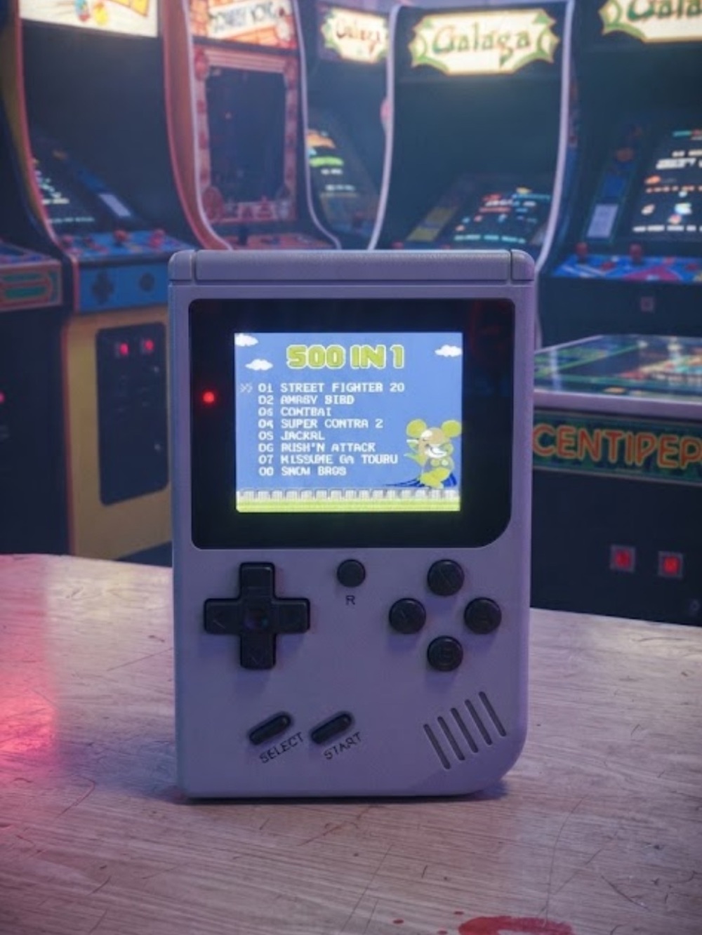 Gameboy Type Handheld Game System with 500 games included